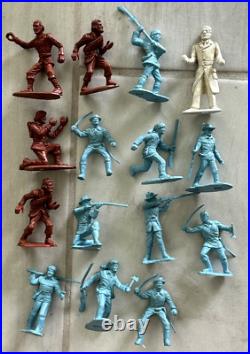 Vintage Htf Marx 1959 Fort Pitt Playset R3741 Original Box Incomplete Parts Only