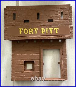 Vintage Htf Marx 1959 Fort Pitt Playset R3741 Original Box Incomplete Parts Only