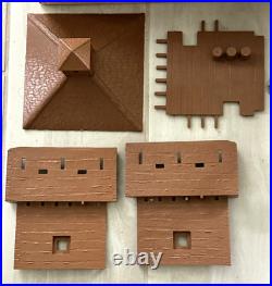 Vintage Htf Marx 1959 Fort Pitt Playset R3741 Original Box Incomplete Parts Only