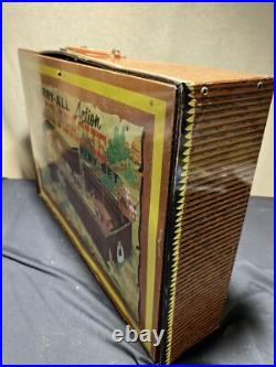 Vintage LOUIS MARX Fort Apache Carry-All Action Playset with Accessories 1968