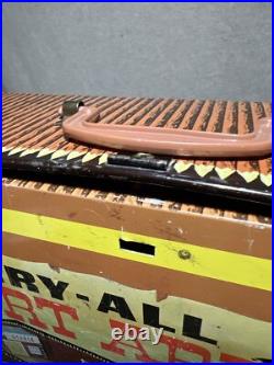 Vintage LOUIS MARX Fort Apache Carry-All Action Playset with Accessories 1968