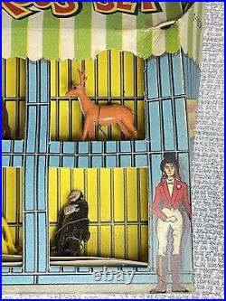 Vintage Linemar Marx Elegant Miniatures Wild Animal Circus Set Original Package