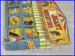 Vintage Linemar Marx Elegant Miniatures Wild Animal Circus Set Original Package