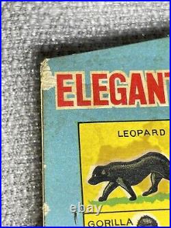 Vintage Linemar Marx Elegant Miniatures Wild Animal Circus Set Original Package