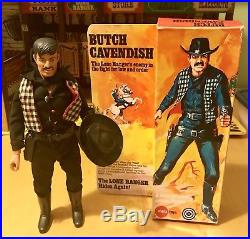 Vintage Lone Ranger action figure Tonto Butch Cavendish Gabriel Marx