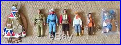 Vintage Lone Ranger action figures Tonto Dodge City Danny Reid Gabriel Marx