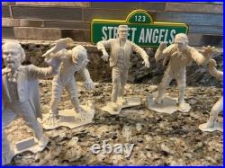Vintage Louis Marx 1963 Universal Picture Co. Monsters 6 Figures, Halloween