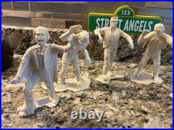 Vintage Louis Marx 1963 Universal Picture Co. Monsters 6 Figures, Halloween