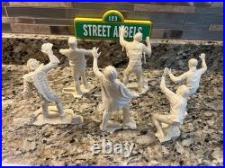 Vintage Louis Marx 1963 Universal Picture Co. Monsters 6 Figures, Halloween