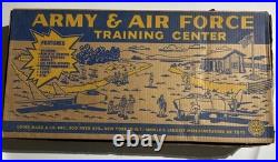 Vintage Louis Marx Army & Air Force Training Center Playset. Original Box Vintage Louis Marx Army & Air Force Training Center Playset. Original Box