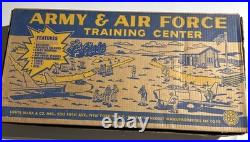 Vintage Louis Marx Army & Air Force Training Center Playset. Original Box Vintage Louis Marx Army & Air Force Training Center Playset. Original Box
