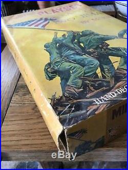 Vintage Louis Marx Miniature Model SANDS OF IWO JIMA Play Original Box