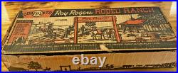 Vintage Louis Marx Roy Rogers Rodeo Ranch Playset Incomplete