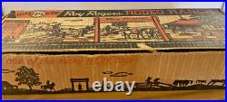Vintage Louis Marx Roy Rogers Rodeo Ranch Playset Incomplete