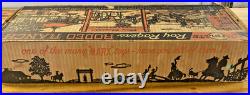 Vintage Louis Marx Roy Rogers Rodeo Ranch Playset Incomplete