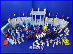 Vintage MARX 1959 Ben Hur Play Set #4702 Figures Roman Gladiator Toys Coliseum