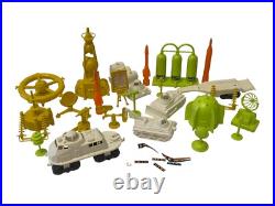 Vintage MARX 1960's Cape Canaveral/Moon Base/Martian Landing HUGE/MIXED Lot LOOK