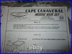 Vintage/MARX/ATOMIC(CAPE/CANAVERAL/MISSILE/BASE)1997/Nice