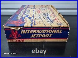 Vintage MARX American Airlines International Jetport Airport Playset w Box