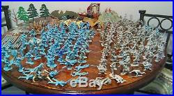 Vintage MARX BATTLE OF THE BLUE AND GRAY Civil War Playset