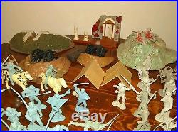 Vintage MARX BATTLE OF THE BLUE AND GRAY Civil War Playset