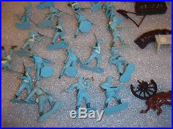 Vintage MARX BATTLE OF THE BLUE AND GRAY Civil War Playset Series 1000