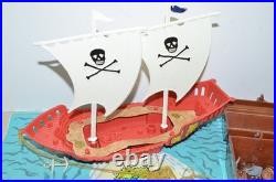 Vintage MARX CAPTAIN BLOOD AND THE BUCCANEERS Playset 1991 #4794