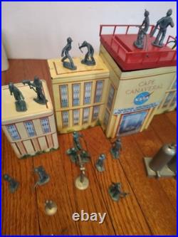 Vintage MARX Cape Canaveral NASA Air Force Rocket Center Playset