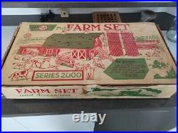 Vintage MARX FARM set + accessories Serie 2000 DeLuxe HAPPi TIME Complete