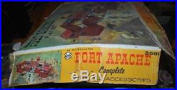 Vintage MARX Fort Apache Playset 3681 With Box