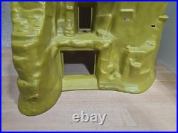 Vintage MARX Iwo Jima World War II Playset Only Mountain Caves (No Accessories)