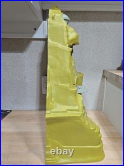 Vintage MARX Iwo Jima World War II Playset Only Mountain Caves (No Accessories)