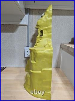 Vintage MARX Iwo Jima World War II Playset Only Mountain Caves (No Accessories)