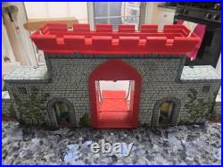 Vintage MARX Noble Knights vs. Vikings Metal & Plastic Castle Playset