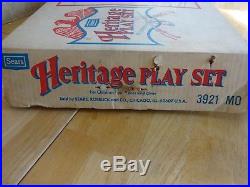 Vintage MARX Sears American Heritage THE WHITE HOUSE Play Set RARE COMPLETE