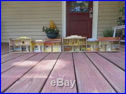 Vintage MARX & T. COHEN Metal Playlands-2 Roy Rogers Western Town & Fort Superior