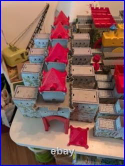 Vintage MARX Tin Litho Medieval / Robin Hood Playset Miscellaneous Lot AS IS