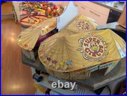 Vintage MARX USA Tin Litho & Plastic CIRCUS Playset Large Accessories Lot AS IS