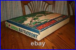 Vintage MPC Army Jungle Battlefront Playset With Tanks, Trucks, Soldiers Marx