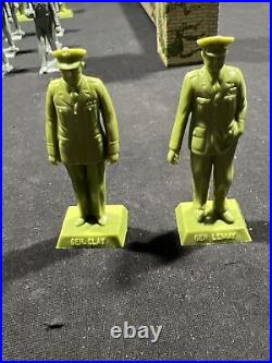 Vintage Marx 1950 U. S Military Academy Cadets #4714 With Generals & Cadets Rare