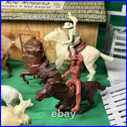 Vintage Marx 1950's Happi Time Roy Rogers Rodeo Ranch Playset #3992