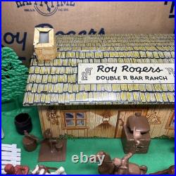Vintage Marx 1950's Happi Time Roy Rogers Rodeo Ranch Playset #3992