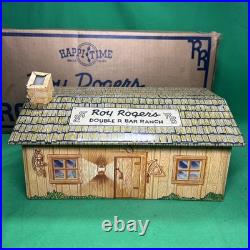 Vintage Marx 1950's Happi Time Roy Rogers Rodeo Ranch Playset #3992