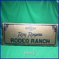Vintage Marx 1950's Happi Time Roy Rogers Rodeo Ranch Playset #3992
