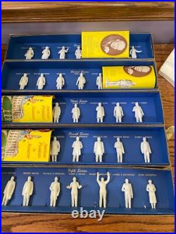 Vintage Marx 1950's Presidents Of The United States Complete 5 box set WithSTAND