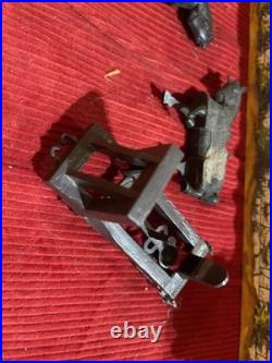 Vintage Marx 1950s Robin Hood Castle Tin Litho Playset, Not Complete