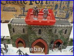 Vintage Marx 1955 Prince Valiant Castle Fort Playset #4706 with Box