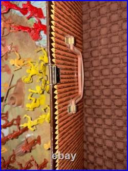 Vintage Marx 1968 Fort Apache Carry-All Playset With Figures No. 4685 2