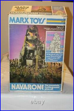 Vintage Marx 1970's Guns of Navarone Playset
