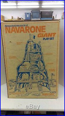 Vintage Marx 1977 Navarone Giant Playset Beautiful Super Clean! L@@K